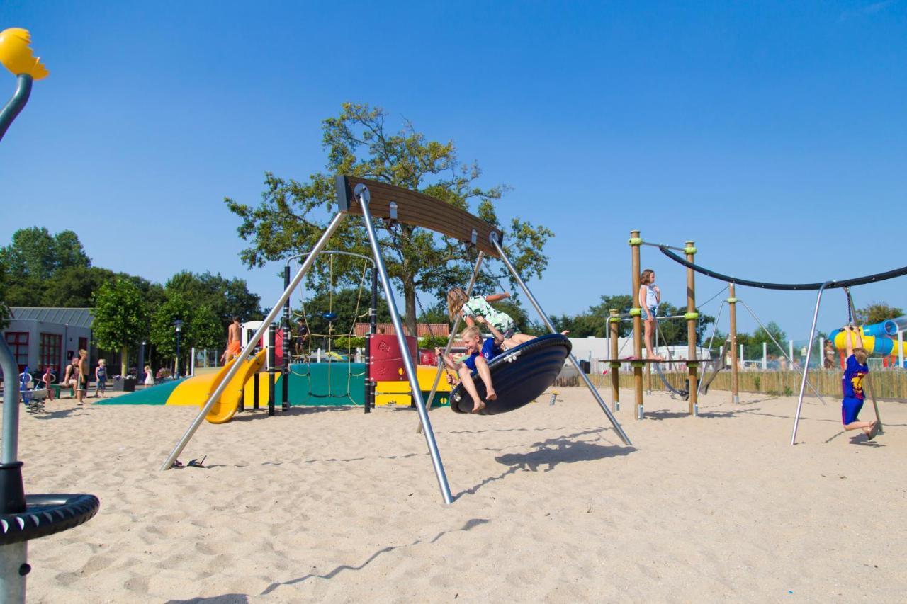 Camping De Duinhoeve Chalet Schelp Not For Companies Nieuw-Haamstede Exteriör bild